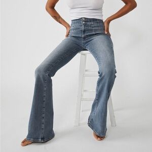 We The Free Jayde Super High-Rise Flare Jeans | Size 28